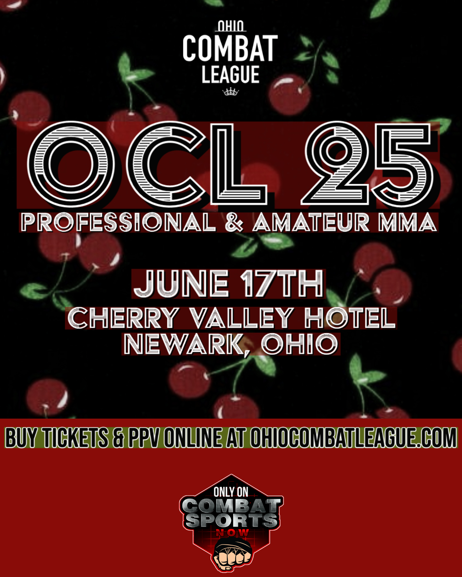 Watch Ohio Combat League 25 on Combat Sports Now