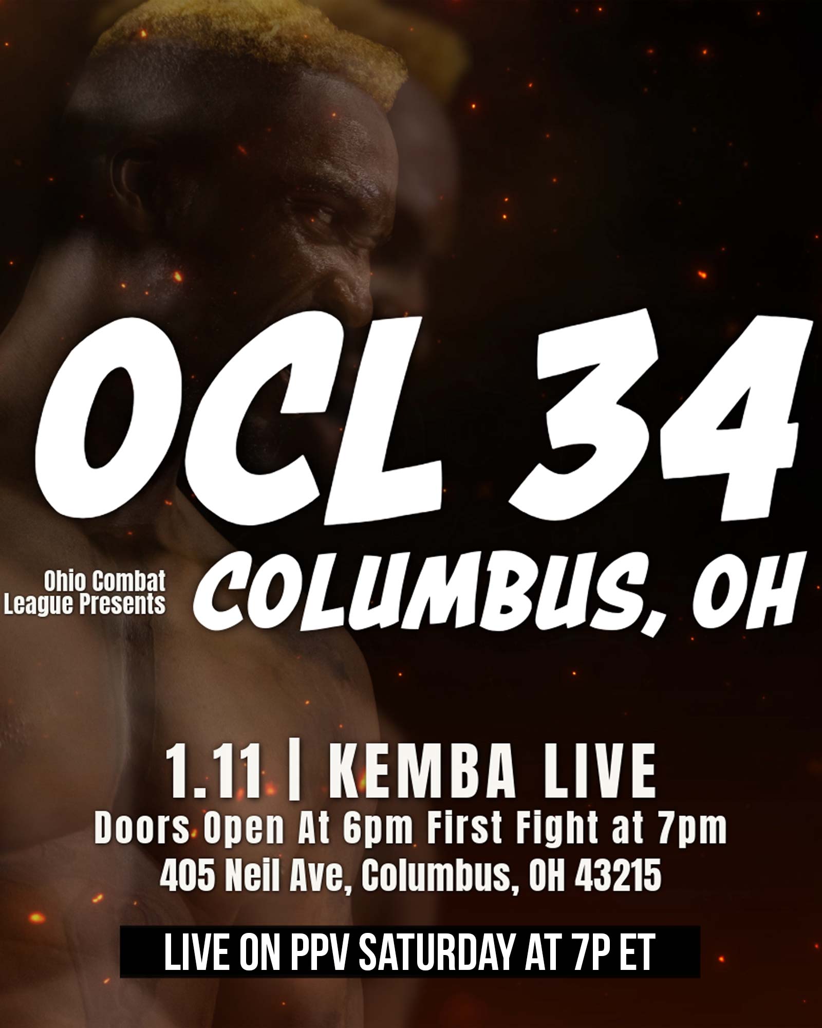 Watch Ohio Combat League 34 on Combat Sports Now