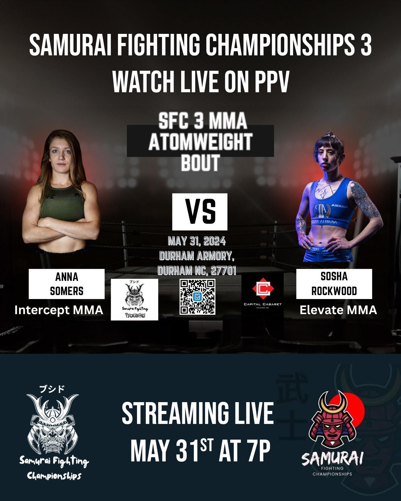 Watch Samurai Fighting Championships 3 on Combat Sports Now