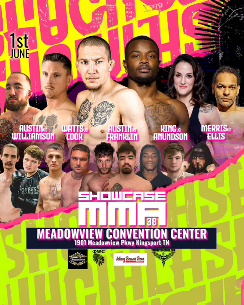 Watch Showcase MMA 38 on Combat Sports Now