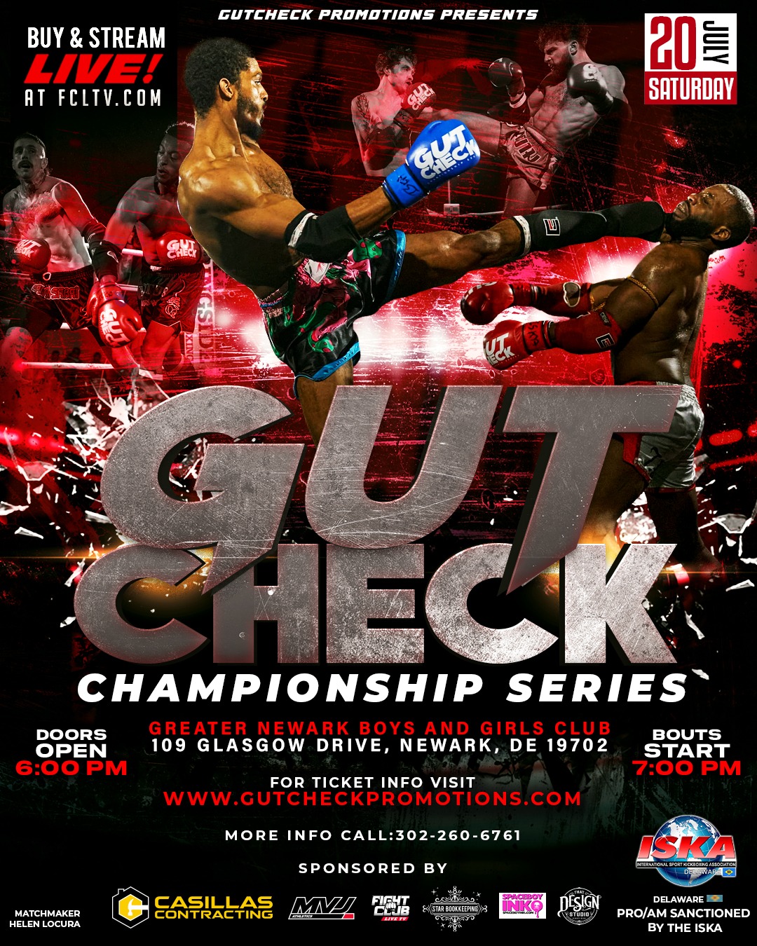 Watch FCLTV Present Gut Check Promotions Championship Series 5 on Combat Sports Now