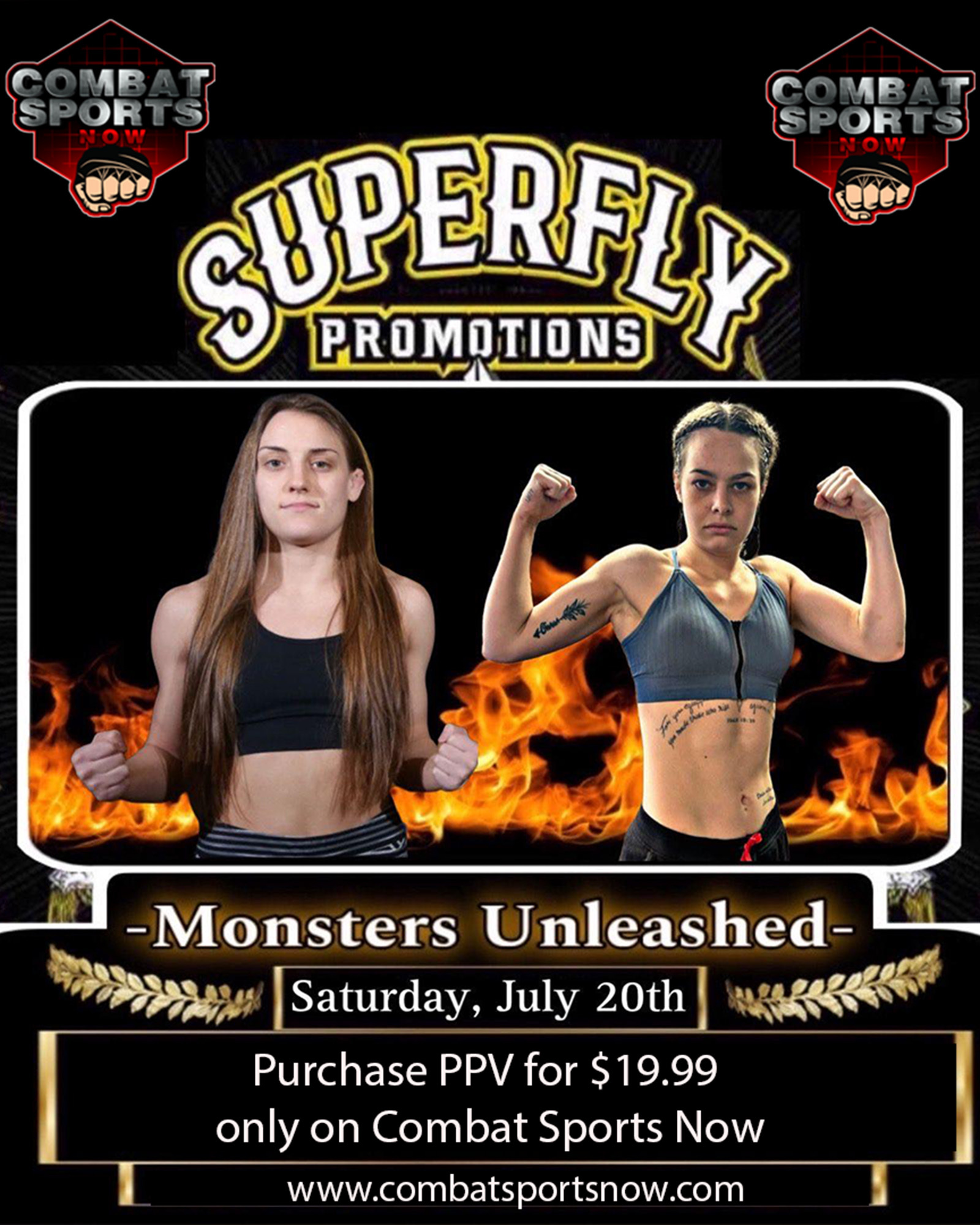 Watch Superfly Promotions Monsters Unleashed on Combat Sports Now