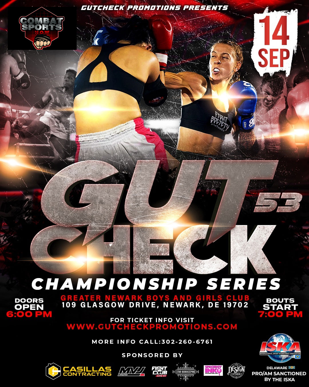 Watch Gut Check Promotions 53 Championship Series on Combat Sports Now