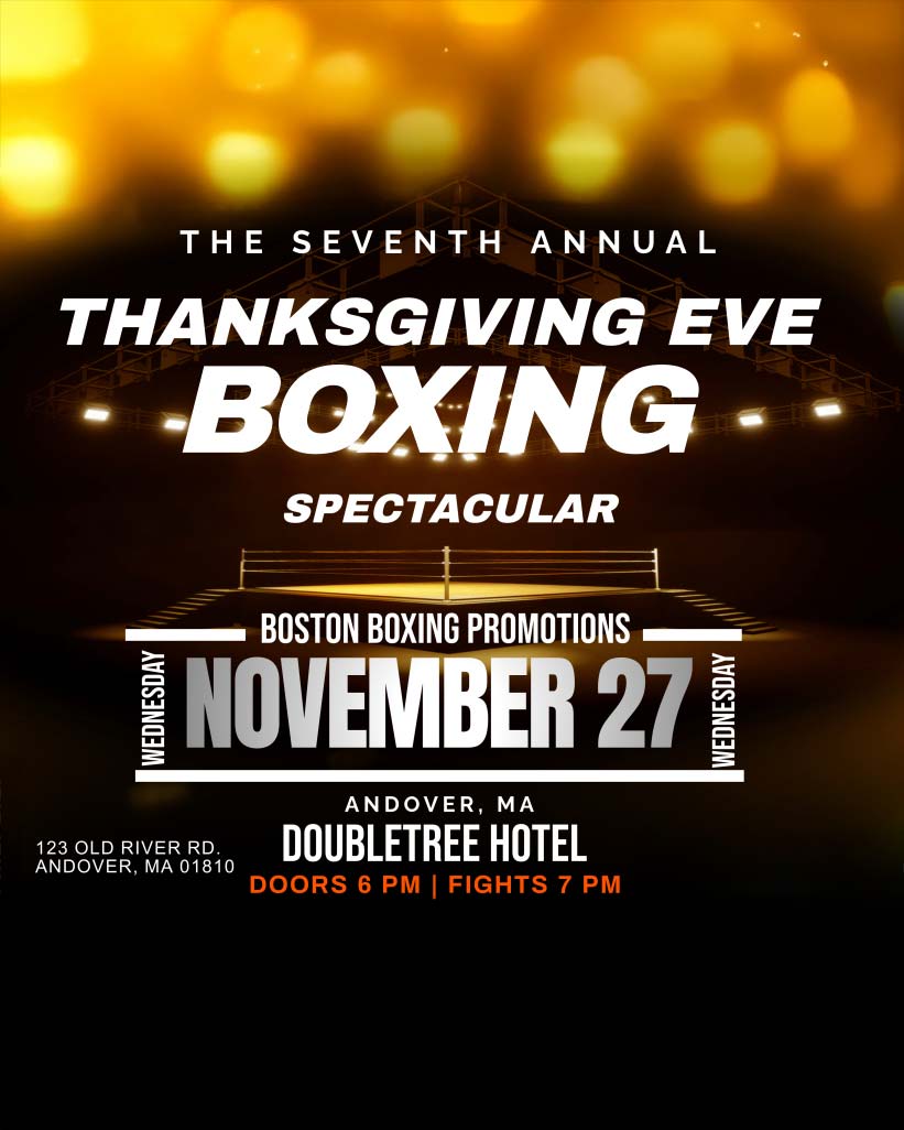 Watch 2024 Thanksgiving Eve Boxing Spectacular on Combat Sports Now