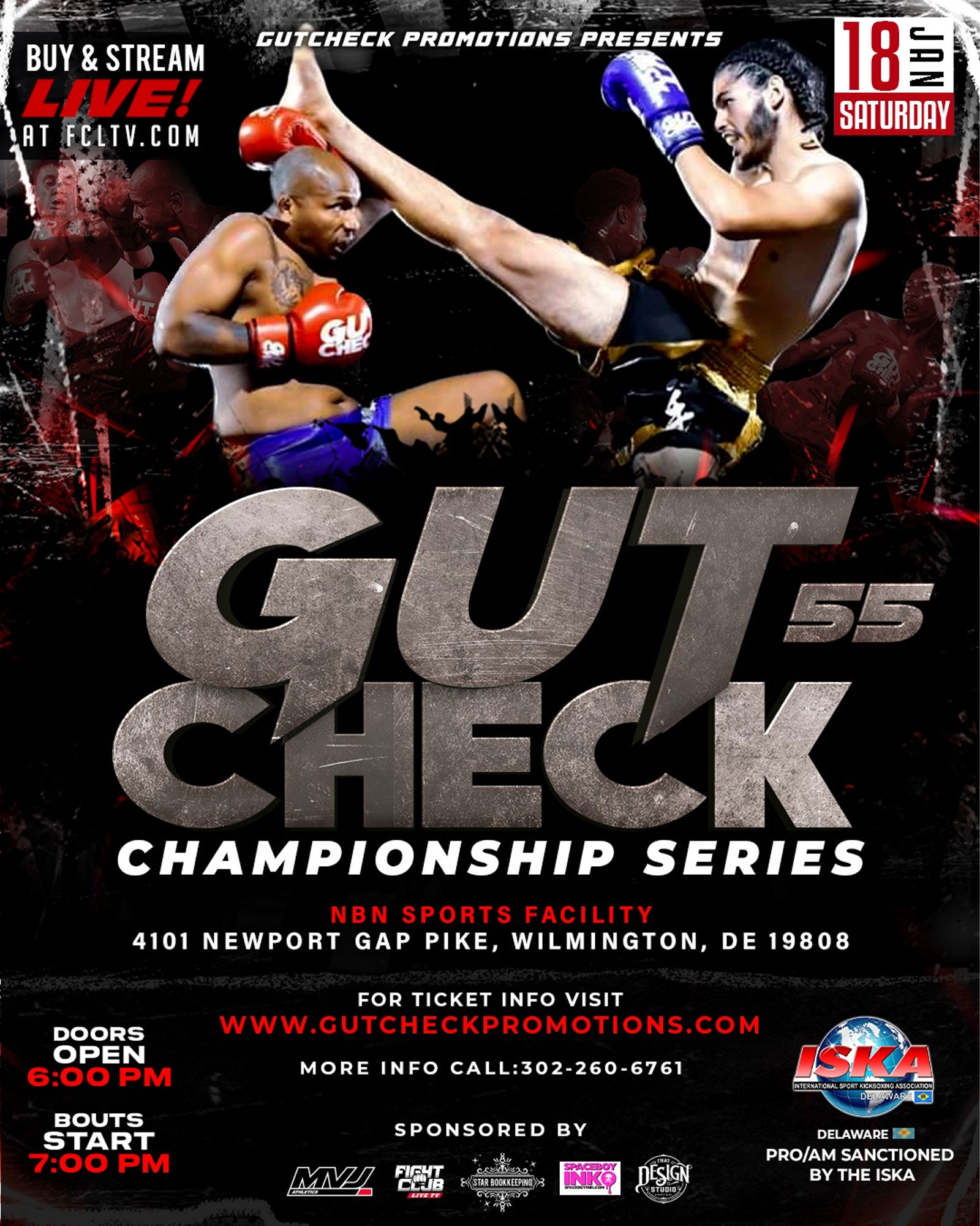 Watch Gut Check Promotions Championship Series 55 on Combat Sports Now