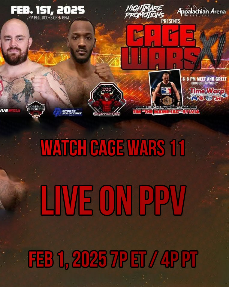 Watch ECC Cage Wars 11 on Combat Sports Now