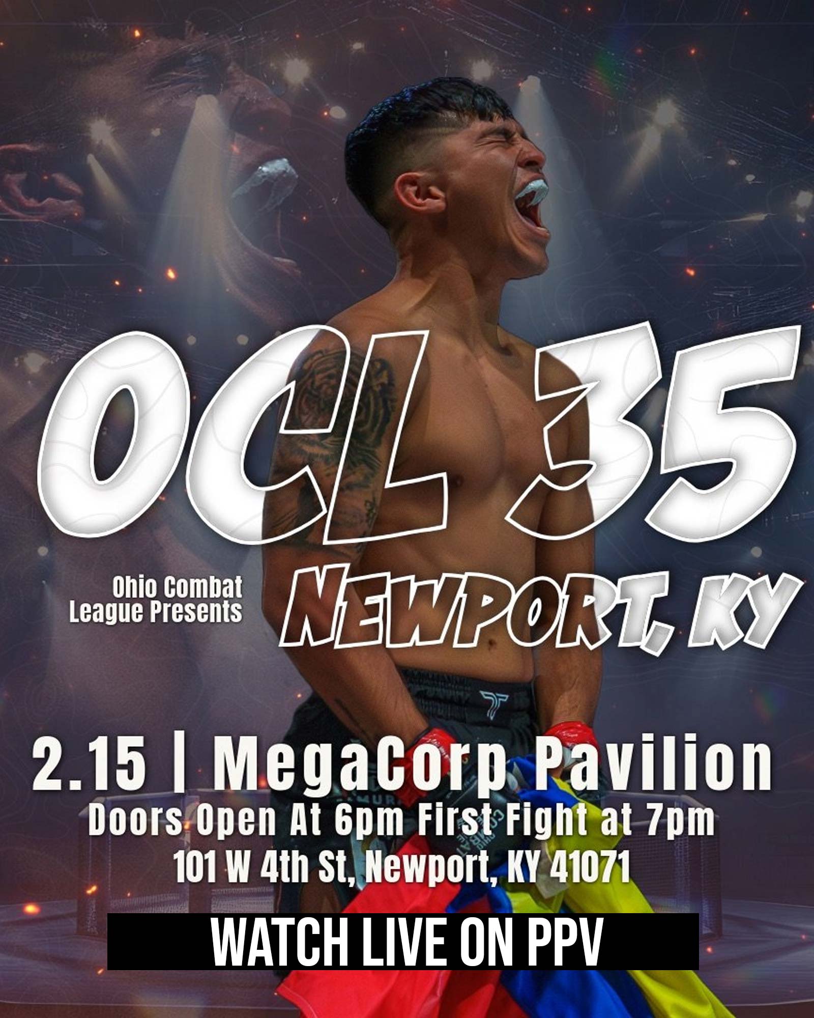 Watch Ohio Combat League 35 on Combat Sports Now