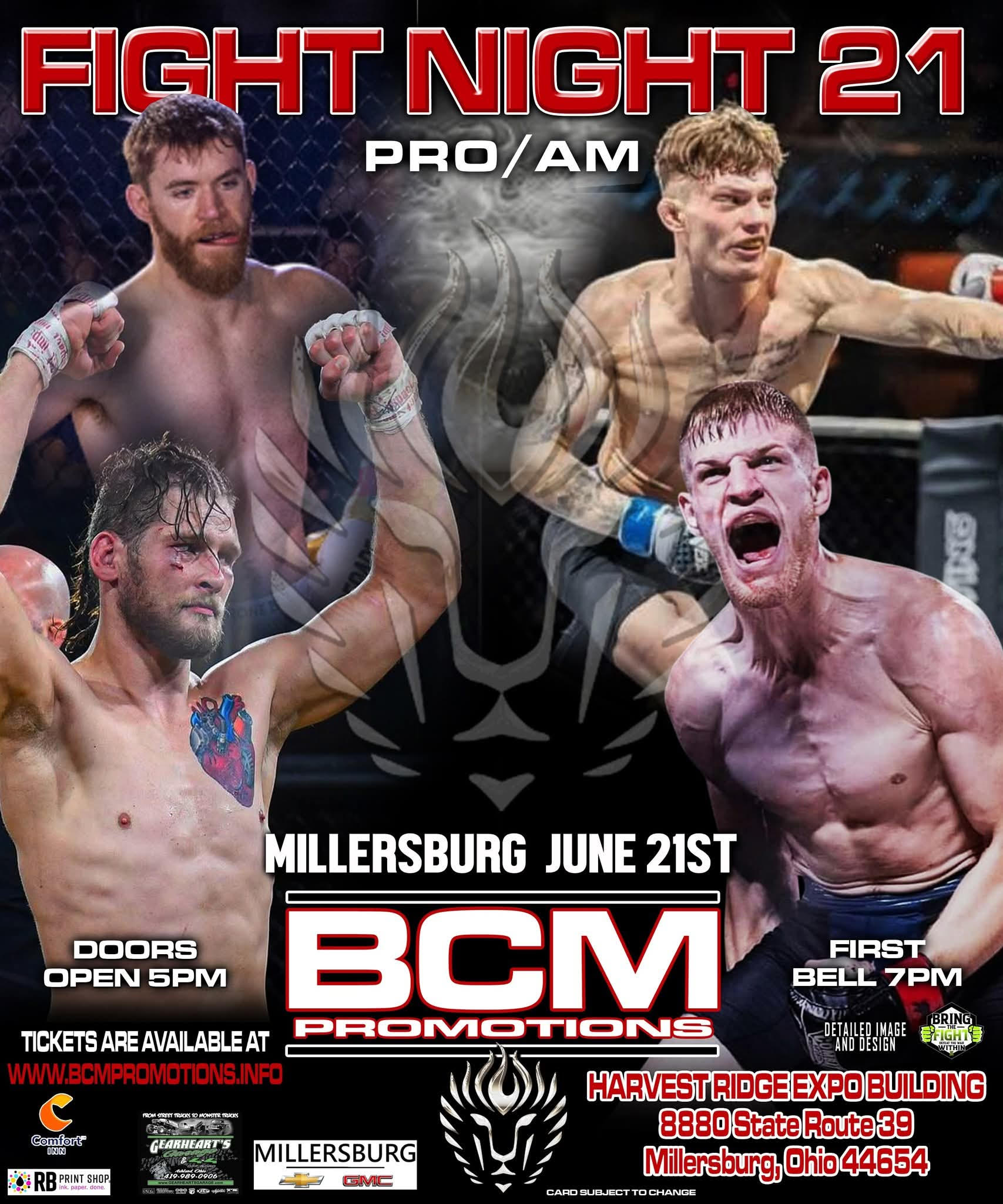 Watch BCM Promotions Fight Night 21 on Combat Sports Now