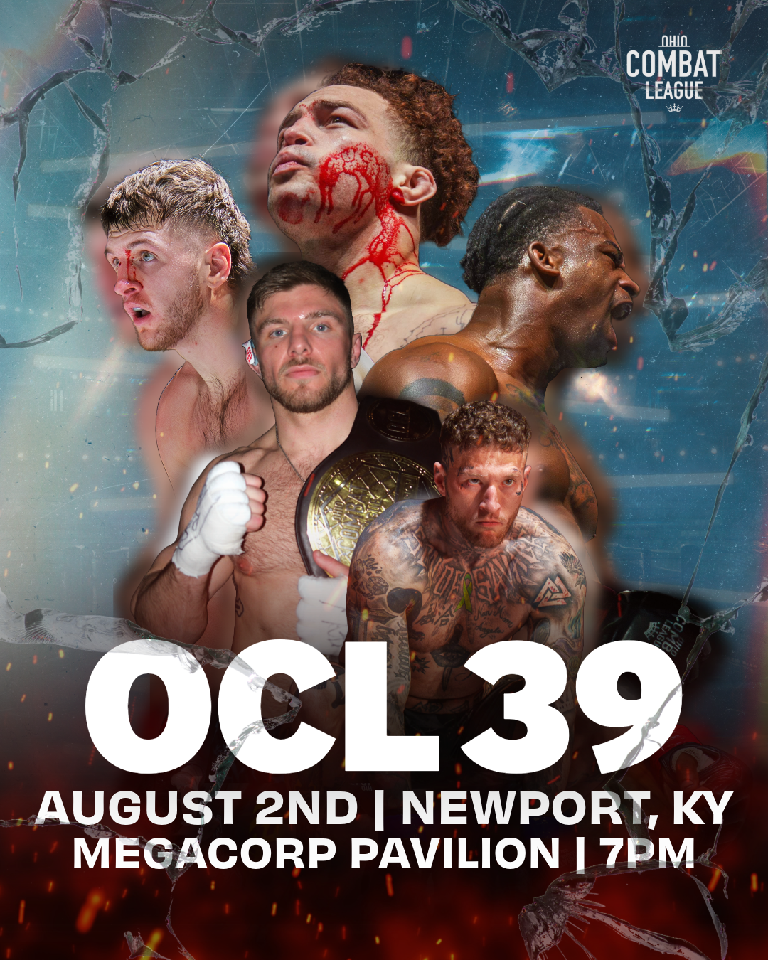 Ohio Combat League 39 Live on Combat Sports Now