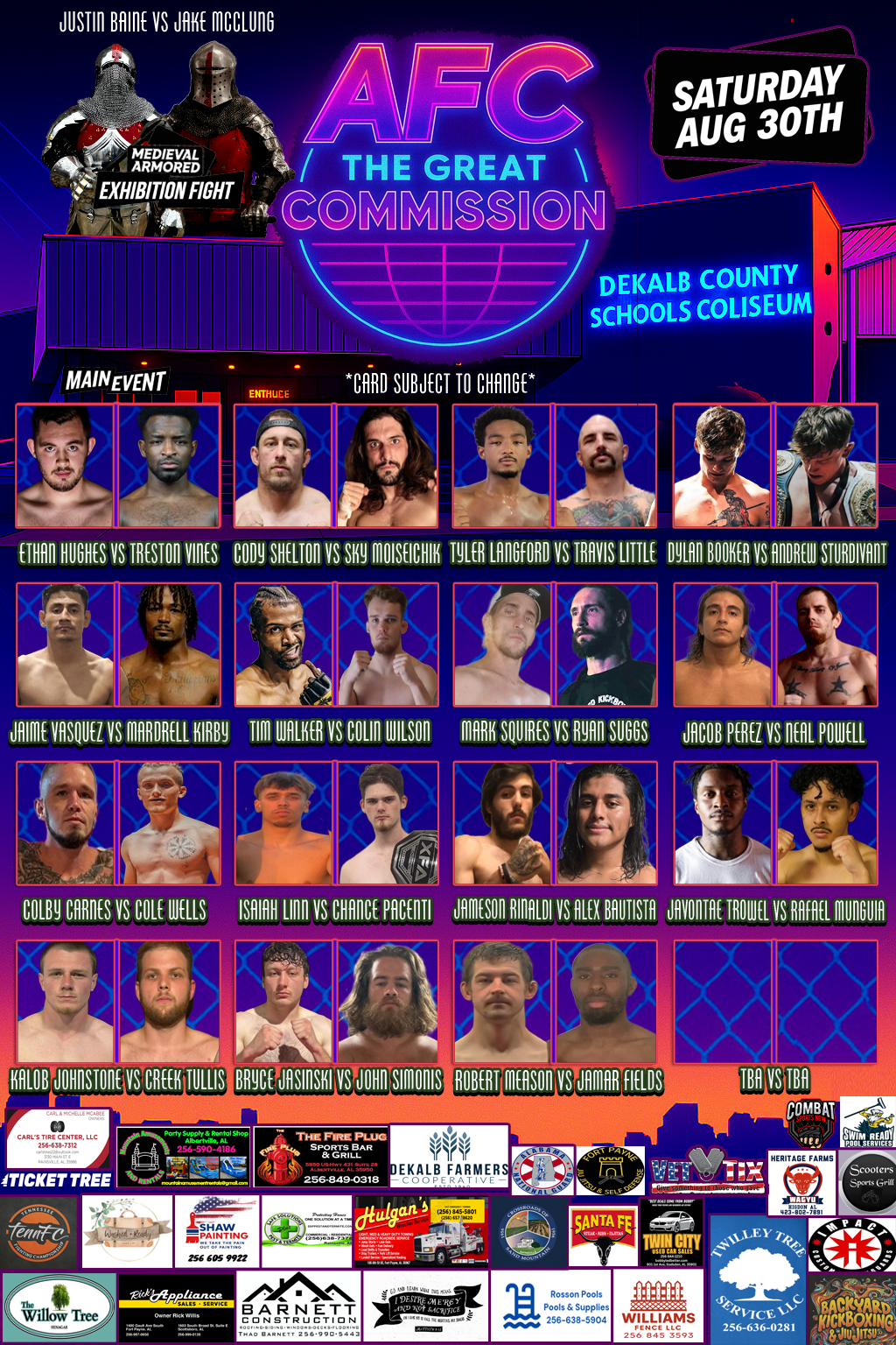 Watch The Great Commission on Combat Sports Now