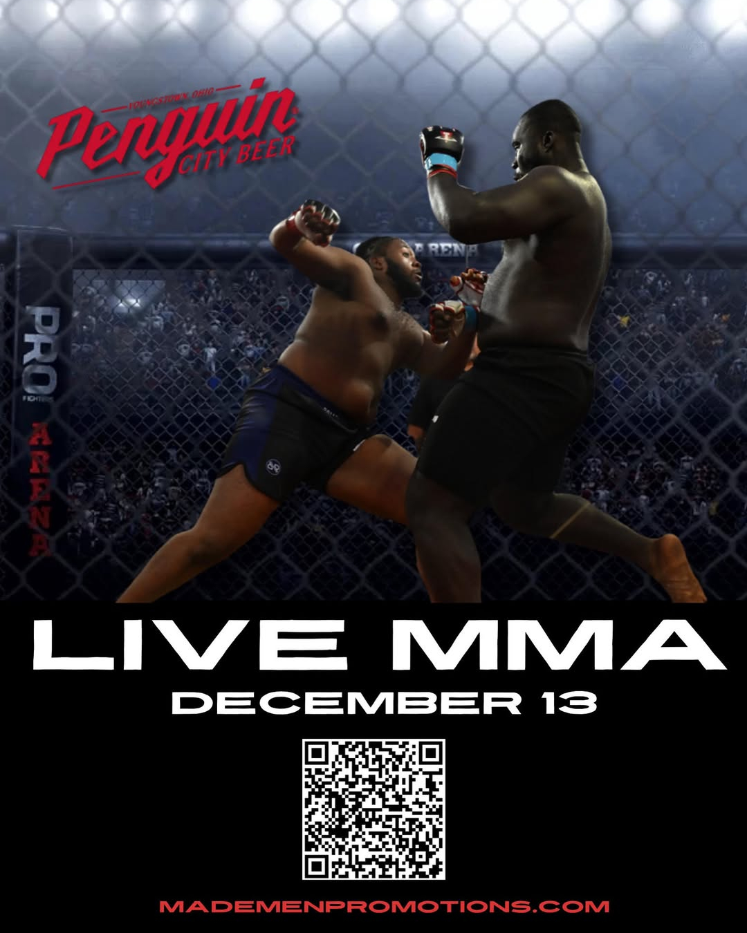 Watch Live MMA at Penguin City Brewing Company 10 on Combat Sports Now