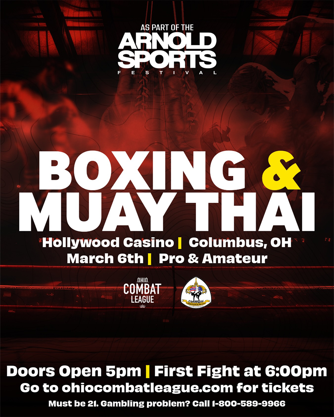 Watch OCL Boxing and Muay Thai 4 on Combat Sports Now