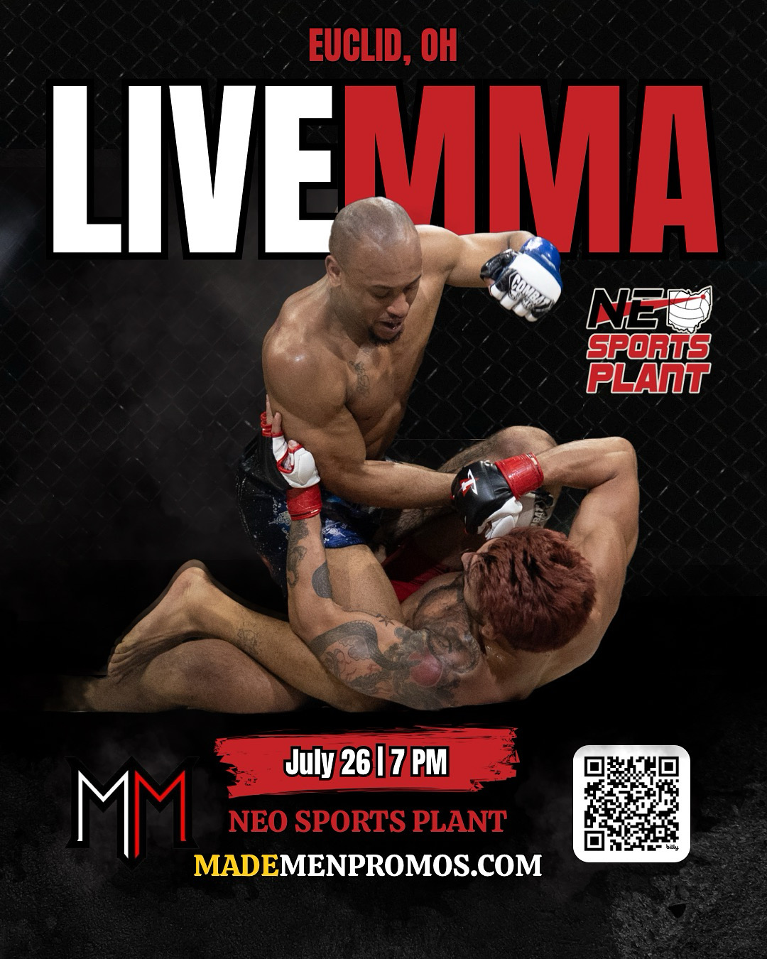 Live MMA at NEO Sports Plant 5 Live on Combat Sports Now