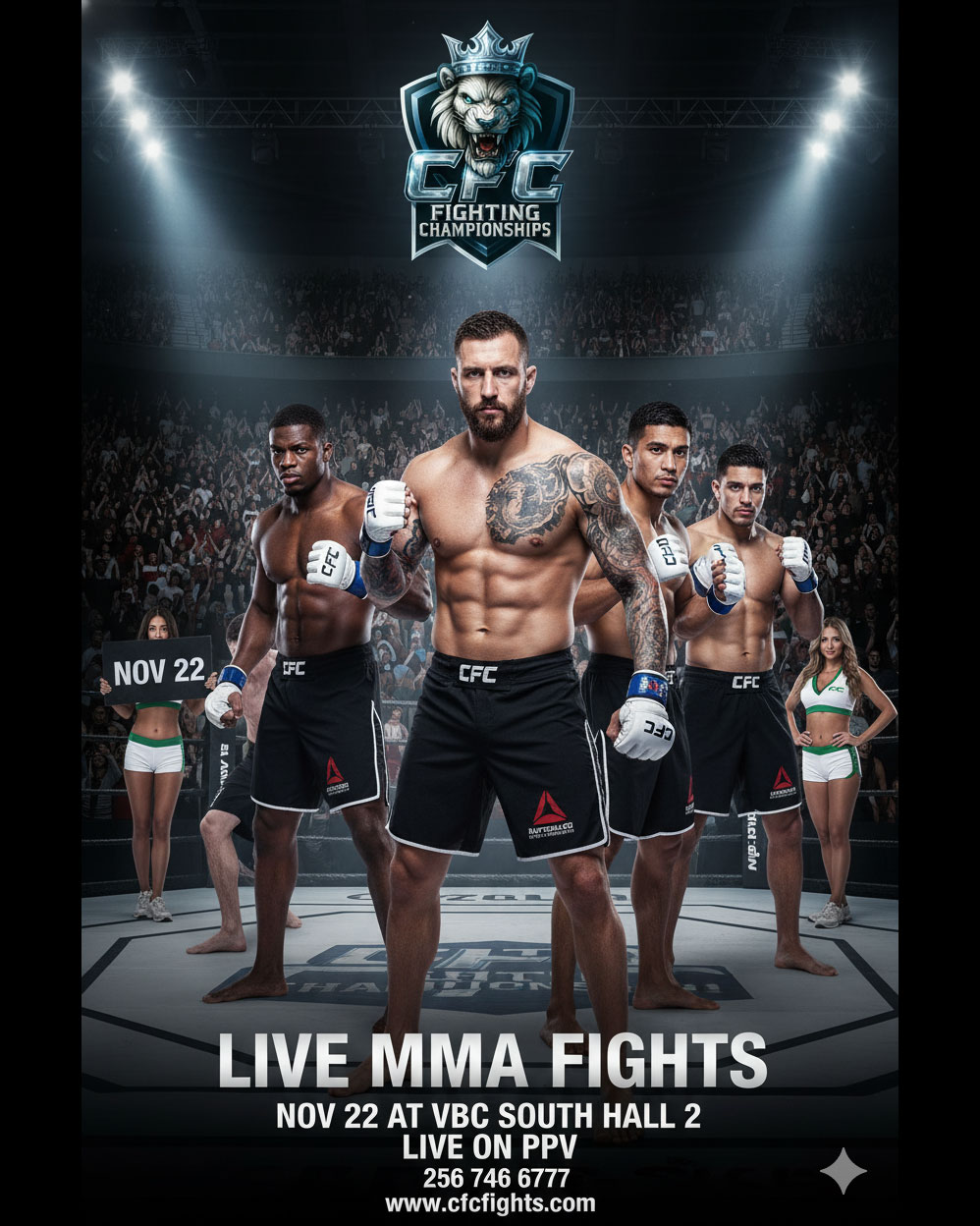 Watch Cage Fighting Championships Rise Of Champions on Combat Sports Now