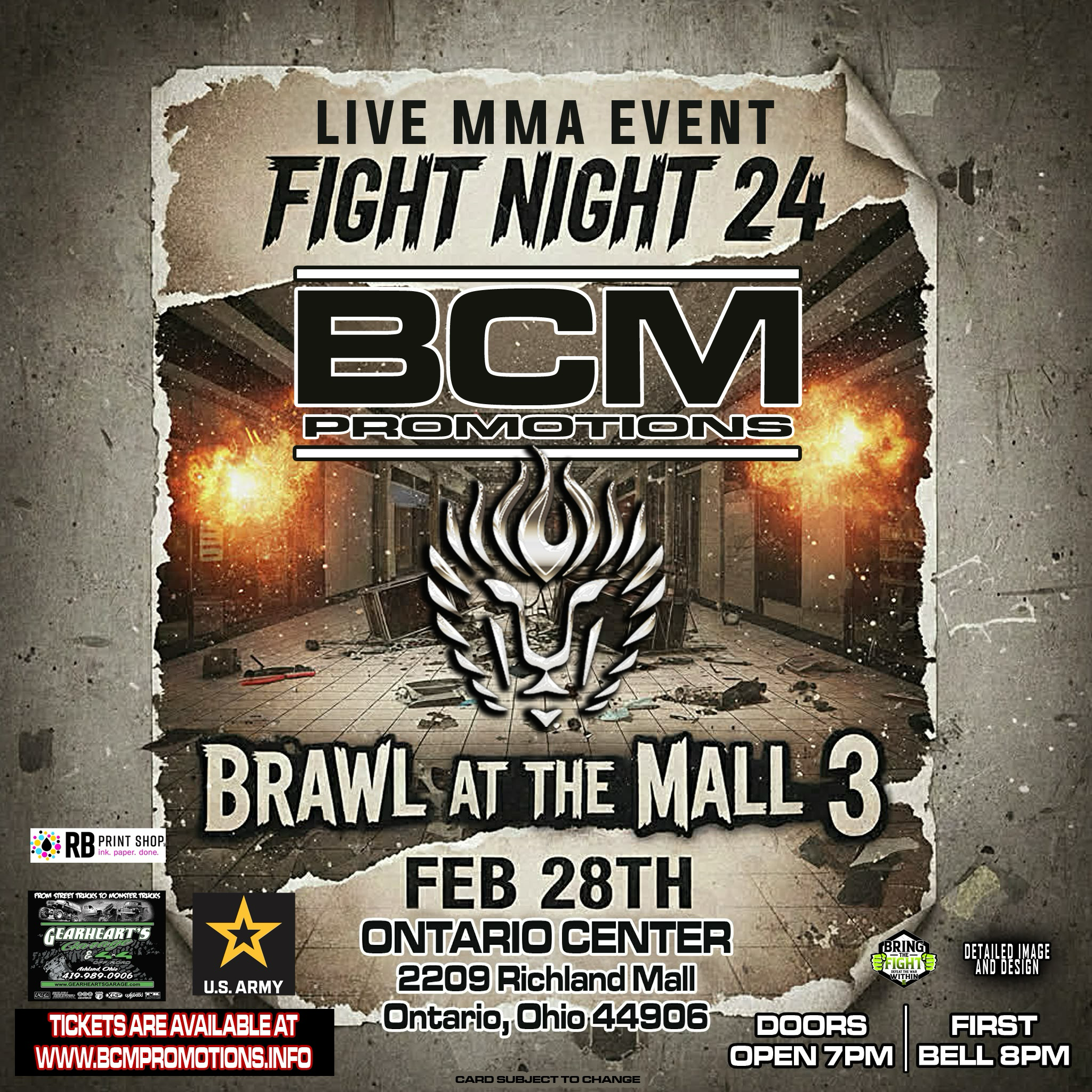 Watch BCM Promotions Fight Night 24 on Combat Sports Now