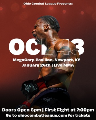 Ohio Combat League 43 Live on Combat Sports Now