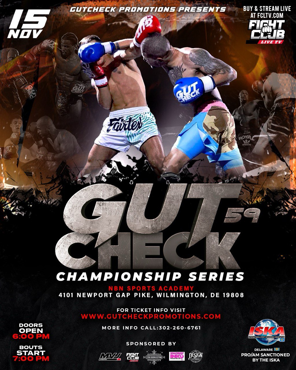 Watch Gut Check Promotions Championship Series 59 on Combat Sports Now