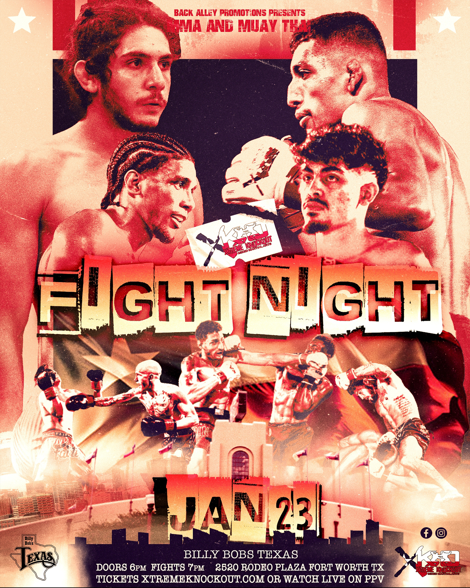 Watch Xtreme Knockout Fight Night 68 on Combat Sports Now