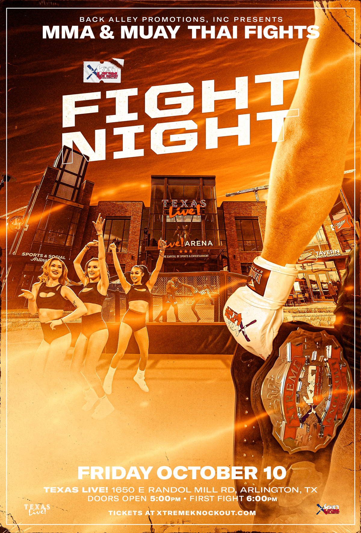 Watch Xtreme Knockout Fight Night 71 on Combat Sports Now