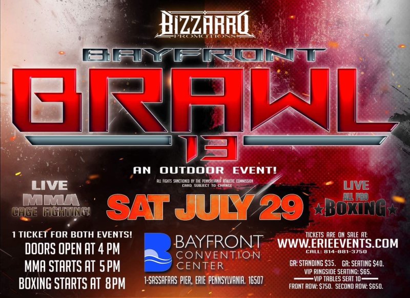 Watch Bayfront Brawl 13 on Combat Sports Now