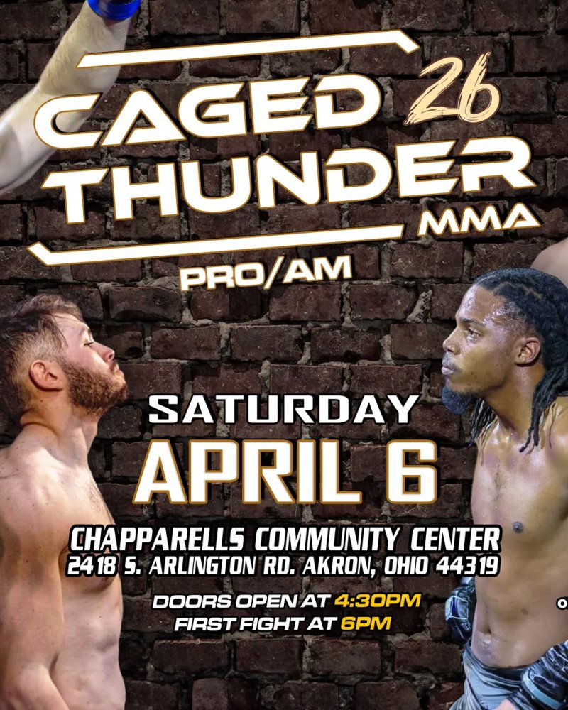 Watch Caged Thunder 26 on Combat Sports Now