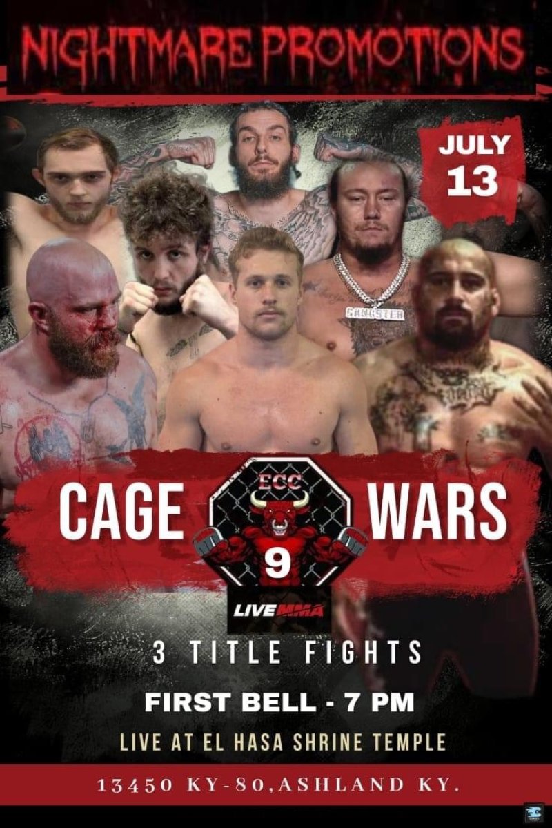 Watch ECC Cage Wars 9 on Combat Sports Now
