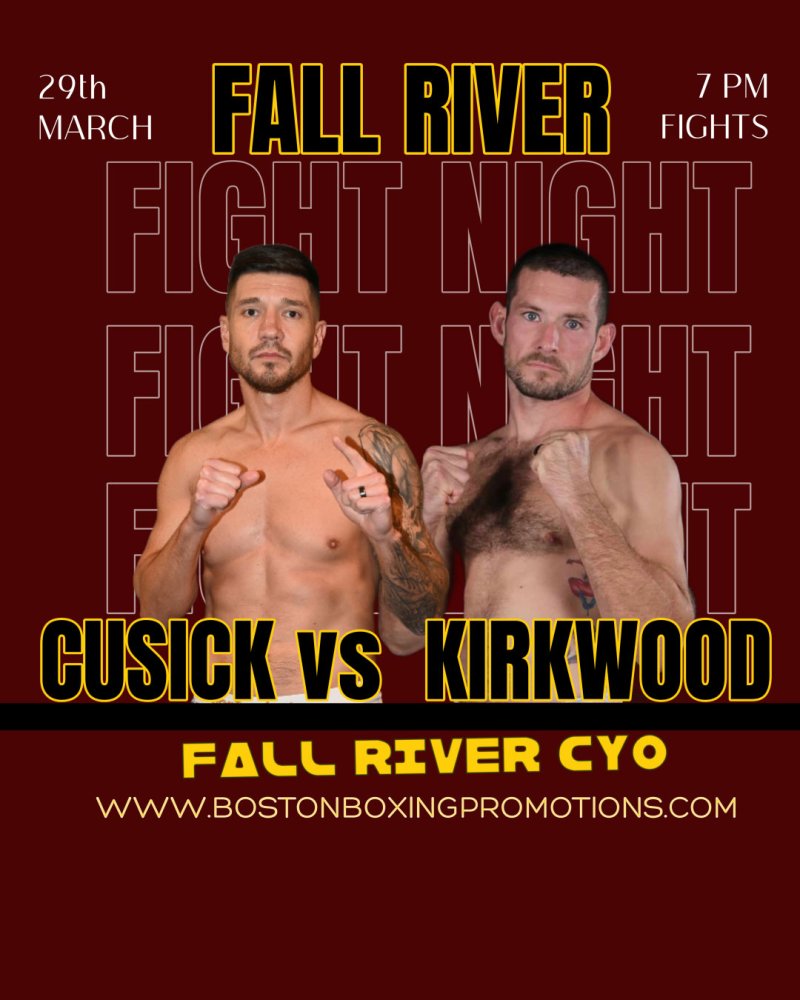Watch Fall River Fight Night on Combat Sports Now