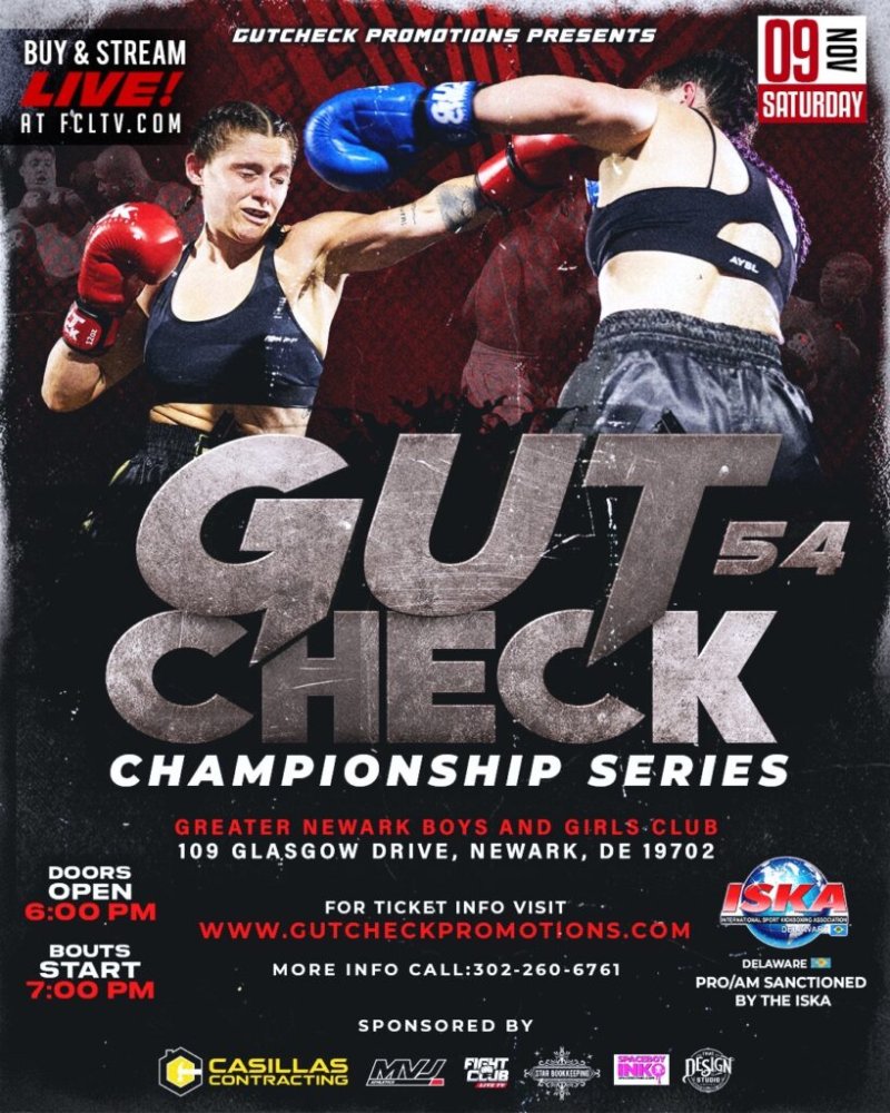 Watch Gut Check Promotions 54 Championship Series on Combat Sports Now