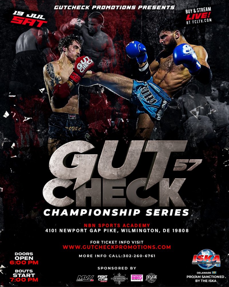 Watch Gut Check Promotions Championship Series 57 on Combat Sports Now