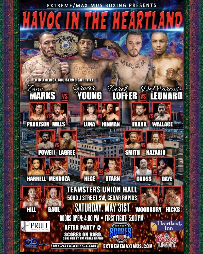 Watch Havoc in the Heartlands on Combat Sports Now