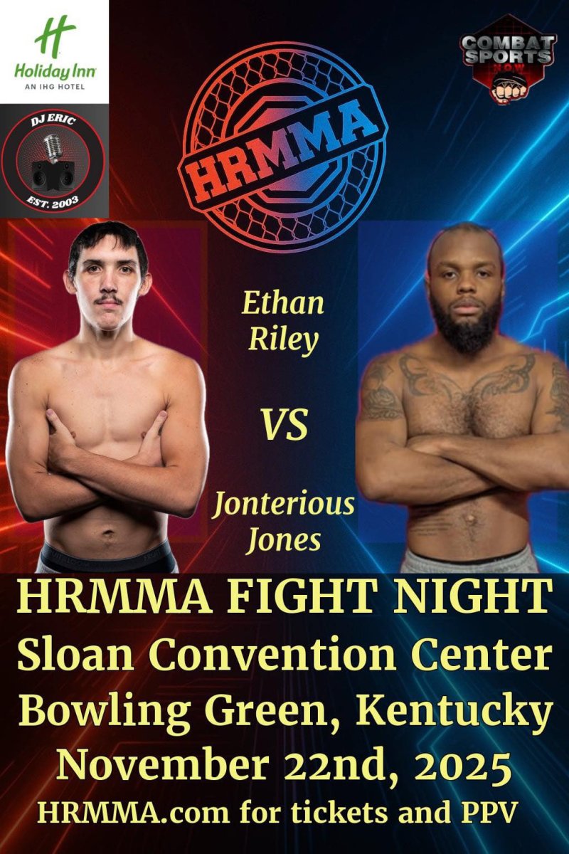 Watch HRMMA Fight Night Bowling Green on Combat Sports Now