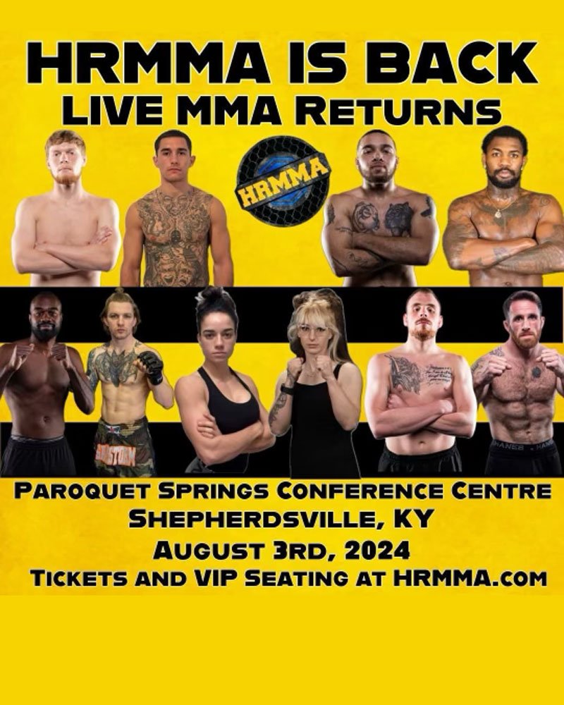 Watch HRMMA the Return on Combat Sports Now