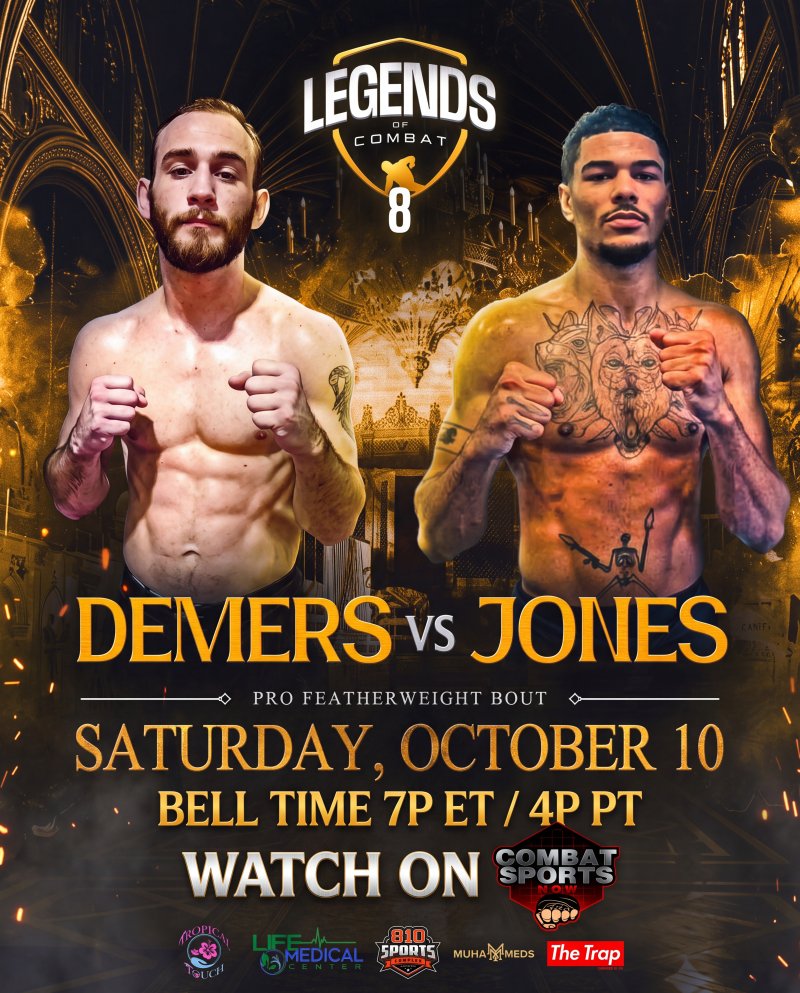 Watch Legends of Combat 8 on Combat Sports Now