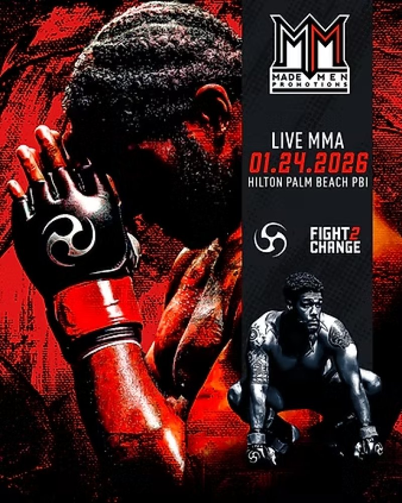 Watch Live MMA at Hilton Palm Beach PBI 2 on Combat Sports Now
