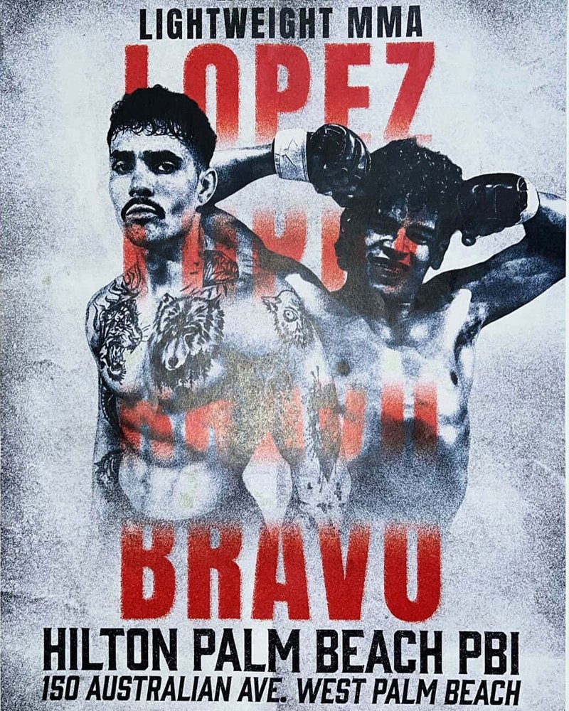 Watch Live MMA at Hilton Palm Beach PBI on Combat Sports Now