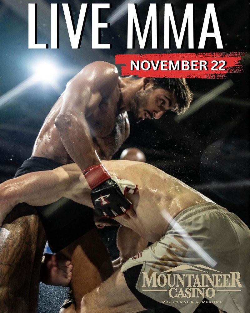 Watch Live MMA at Mountaineer Casino 9 on Combat Sports Now