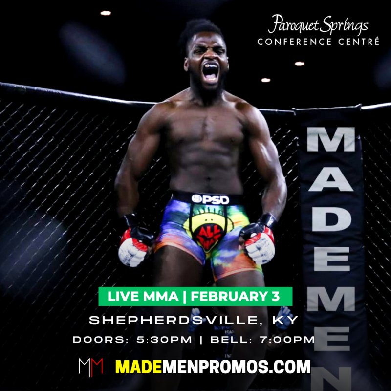 Watch Live MMA at Paroquet Springs on Combat Sports Now