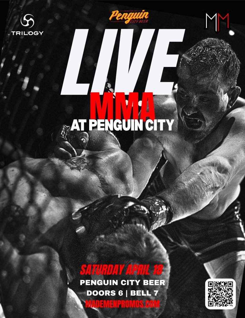 Watch Live MMA at Penguin City Brewing Company 11 on Combat Sports Now