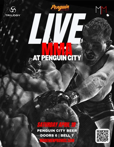 Live MMA at Penguin City Brewing Company 11 Live on PPV