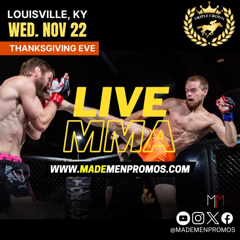 Watch Live MMA at Triple Crown 2 on Combat Sports Now