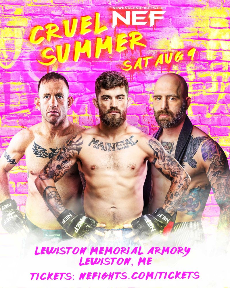 Watch New England Fights 63 on Combat Sports Now