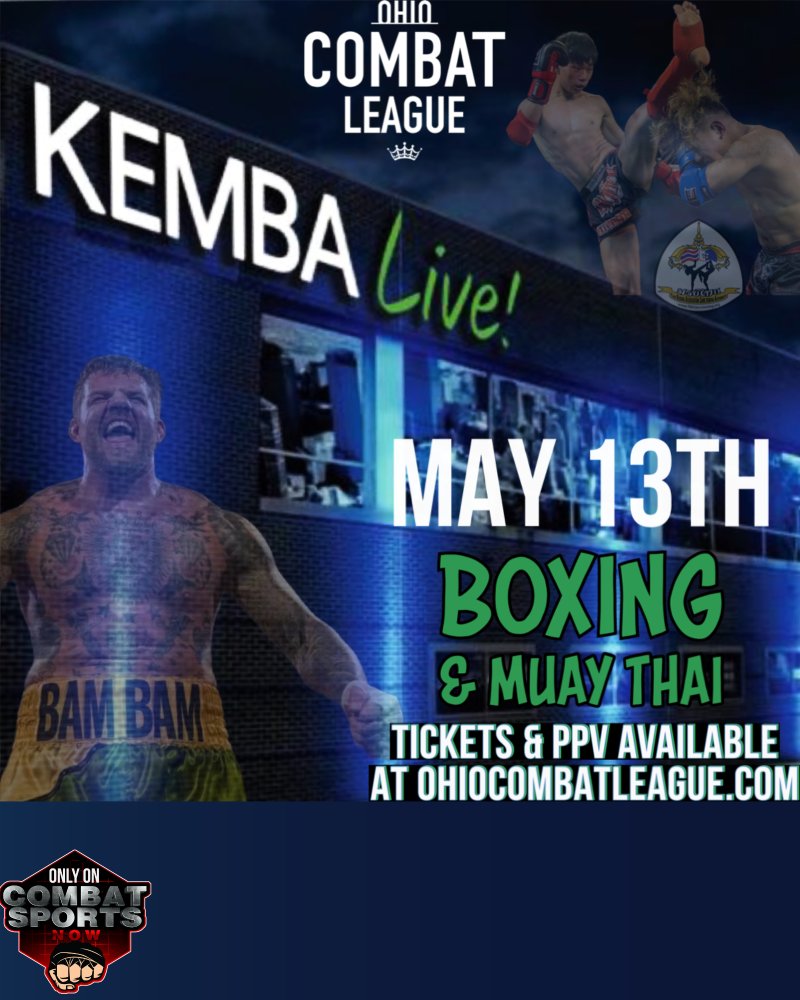 Watch OCL Boxing & Muay Thai on Combat Sports Now