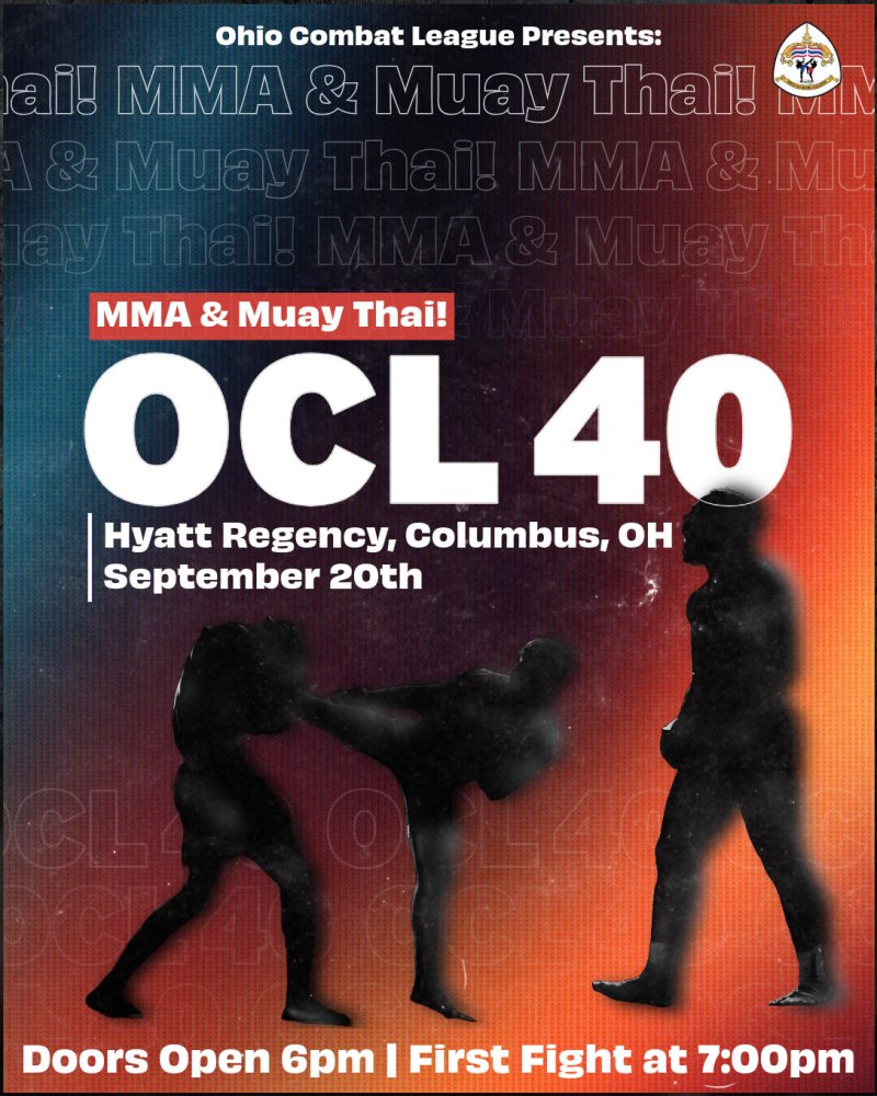 Watch Ohio Combat League 40 on Combat Sports Now