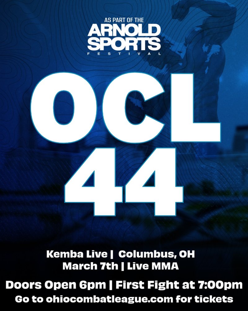 Watch Ohio Combat League 44 on Combat Sports Now