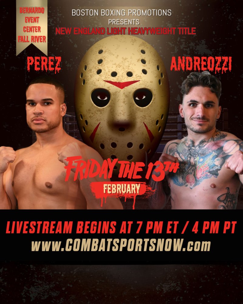 Watch Pro Boxing Perez vs Andreozzi on Combat Sports Now