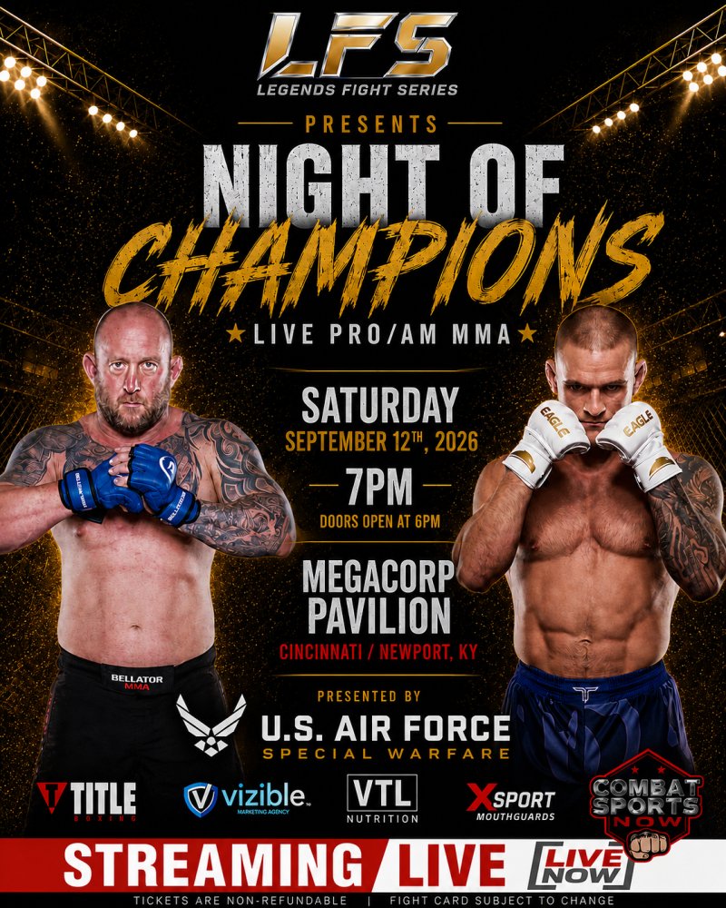 Watch Night of Champions on Combat Sports Now