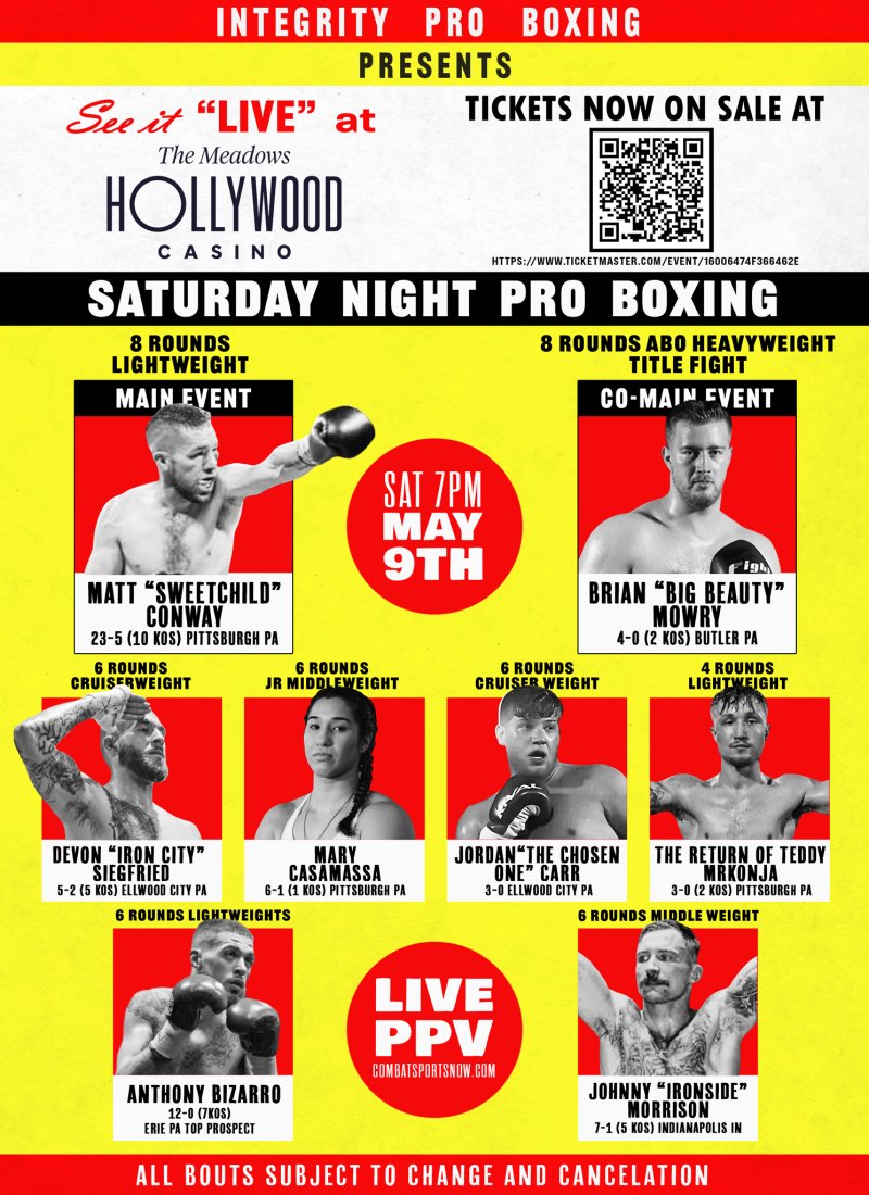 Watch Saturday Night Pro Boxing on Combat Sports Now