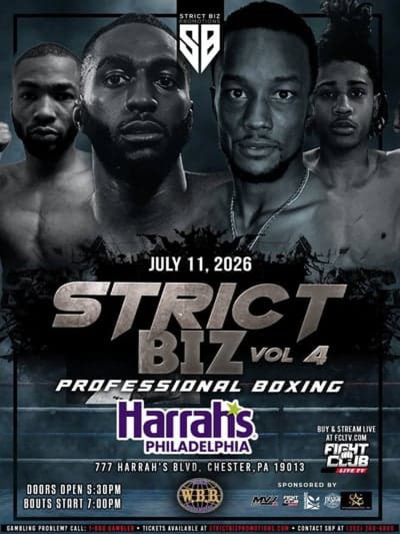 Watch Strict Biz Promotions Professional Boxing Vol 4 on Combat Sports Now