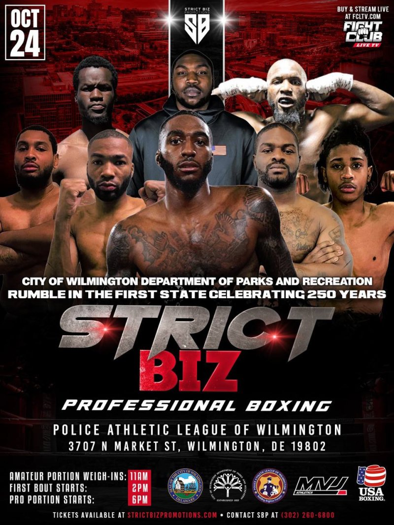 Watch Strict Biz Promotions Professional Boxing Vol 5 on Combat Sports Now
