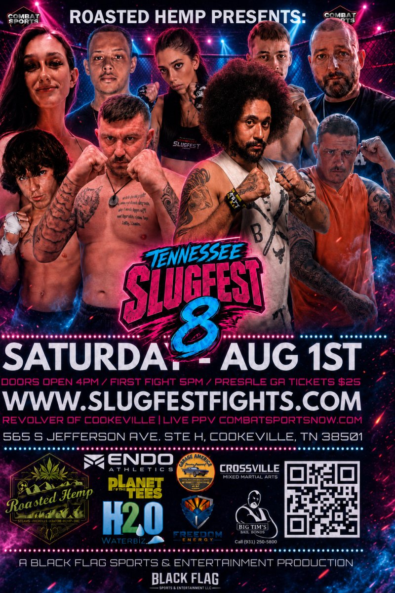 Watch Tennessee SLUGFEST 8: Revolver Reloaded on Combat Sports Now